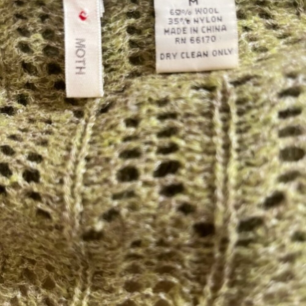 Moth Sweater, Size M - Picture 3 of 3